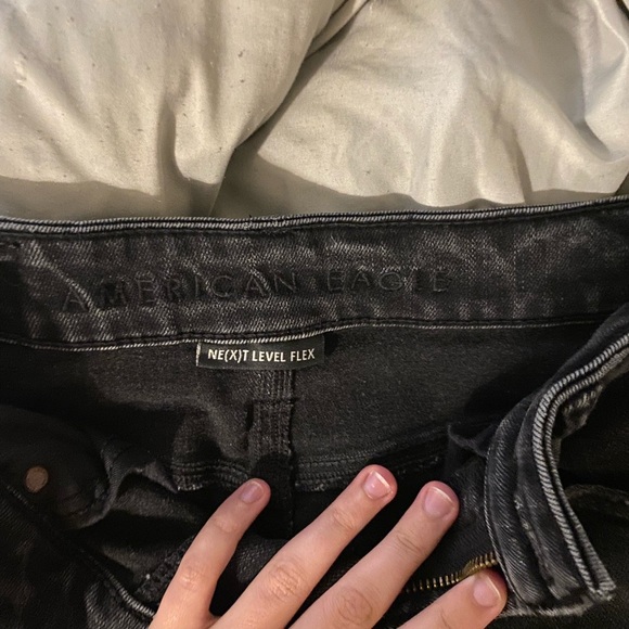 Men’s American Eagle Black Skinny Jeans - Picture 2 of 2